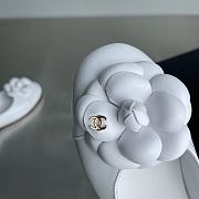 Chanel White Ballerina Flats - 2