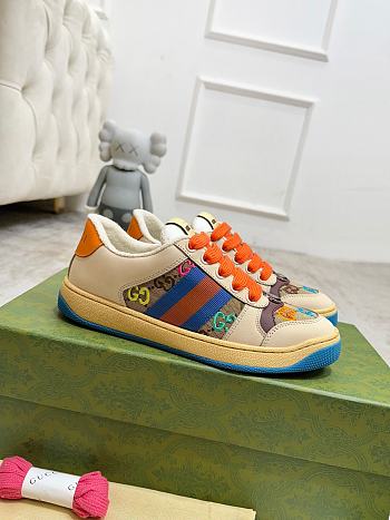 Gucci Screener Orange Sneaker