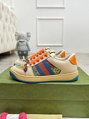 Gucci Screener Orange Sneaker - 5