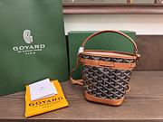 Goyard Petit Flot Mini White Brown Bag 17.5x12x10cm - 5