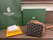 Goyard Petit Flot Mini White Brown Bag 17.5x12x10cm - 2