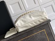 Chanel 22 Handbag Calfskin Gold White 35x37x7cm - 5