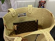 Louis Vuitton LV Summer Shopper Tote MM Natural Beige 44 x 32 x 17 cm - 2