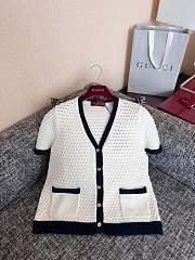 Gucci Fine Cotton Crochet Cardigan - 1