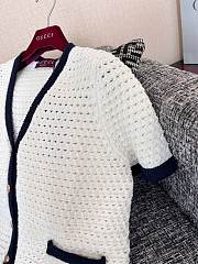Gucci Fine Cotton Crochet Cardigan - 2