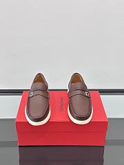 Salvatore Ferragamo Brown Loafer - 5