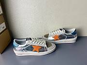 Golden Goose Silver Blue Sneaker - 4