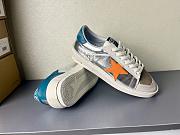 Golden Goose Silver Blue Sneaker - 3
