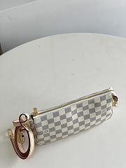Louis Vuitton LV Pochette Bag White 21x13x3cm - 3