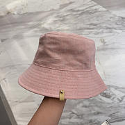 Louis Vuitton LV Denim Bucket Hat Cotton Pink - 1