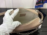 Louis Vuitton LV Mini Soft Trunk Box Beige Bag 18.5x13x8cm - 3