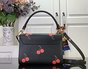 Louis Vuitton LV x TM Twist MM Black Cherry 23x16x8cm - 2