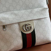 Gucci Ophidia Medium Backpack White 36.5x41x18cm - 3