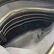Gucci GG Marmont Pochette With Chain Black 21x15x3.5cm - 3