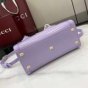 Gucci Diana Small Tote Bag Purple 20x16x10cm - 4