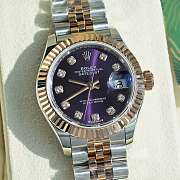 Rolex Lady-Datejust Purple 28mm - 4