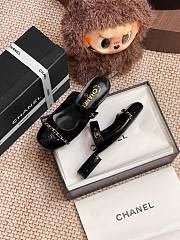Chanel Black Patent Flat  - 3
