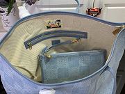 Louis Vuitton LV Nevereverfull Denim Blue Bag 60x38x23cm - 5
