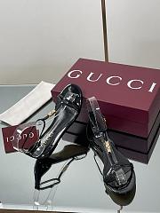 Gucci Women's Thong Sandal with Bamboo Black - 2