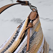 Miu Miu Colour-Block Crochet Shoulder bag 19x25.5x14x10cm - 3