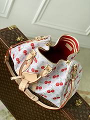 Louis Vuitton LV Keepall 45 Cherry White 45x27x20cm - 5