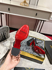 Christian Louboutin Black Sandal Heel 8.5cm - 3