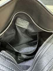 Loewe Small Puzzle Biker Bag Black 24x16.5x10.5cm - 5