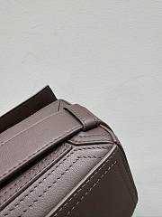 Loewe Small Puzzle Biker Bag Brown 24x16.5x10.5cm - 6