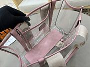 Chloe Woody Tote Bag Jelly & Leather 37x26x12cm - 2
