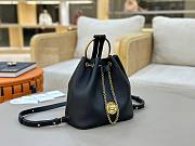 Chloe Small Bracelet Backpack Black 22x22x10.5cm - 3