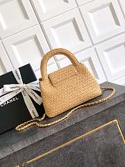 Chanel Mini Kelly Raffia 13x19x7cm - 2