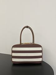 Miu Miu Beau Canvas Leather Bag 34x23x10cm - 4