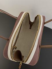 Miu Miu Beau Canvas Leather Bag 34x23x10cm - 2