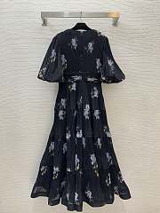 Zimmermann Floral Pleated Midi Dress - 3