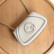 Gucci Blondie Mini Shoulder Bag White 21.5x11x8cm - 6
