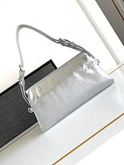 Givenchy Small Voyou Bag Silver 32x15x9.5cm  - 6