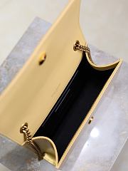 YSL Kate Shoulder Bag Gold 20x13.5x5.5cm - 6