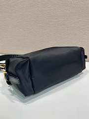 Prada Explore Large Re-Nylon Leather Bag Black 32x22x11.5cm - 3
