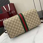 Gucci Ophidia Large Boston Bag Brown 31x20x16.5cm - 4