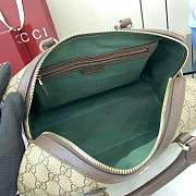 Gucci Ophidia Large Boston Bag Brown 31x20x16.5cm - 2