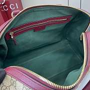 Gucci Ophidia Large Boston Bag Red 31x20x16.5cm - 4