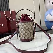 Gucci Ophidia Mini Bucket Bag Red 23x11.5x8cm - 4