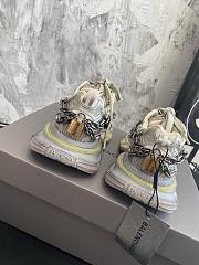 Balenciaga Grey Lock Sneaker - 3