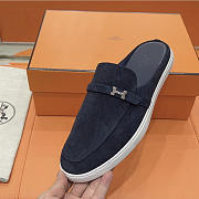 Hermes Espadrilles and Mules Dark Blue - 2