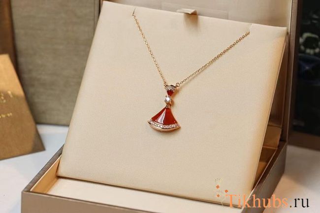 Bvlgari Red Necklace  - 1