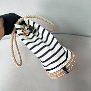 Prada Mariner Fabric Small Bucket Bag 28x23.5x16.5cm - 3