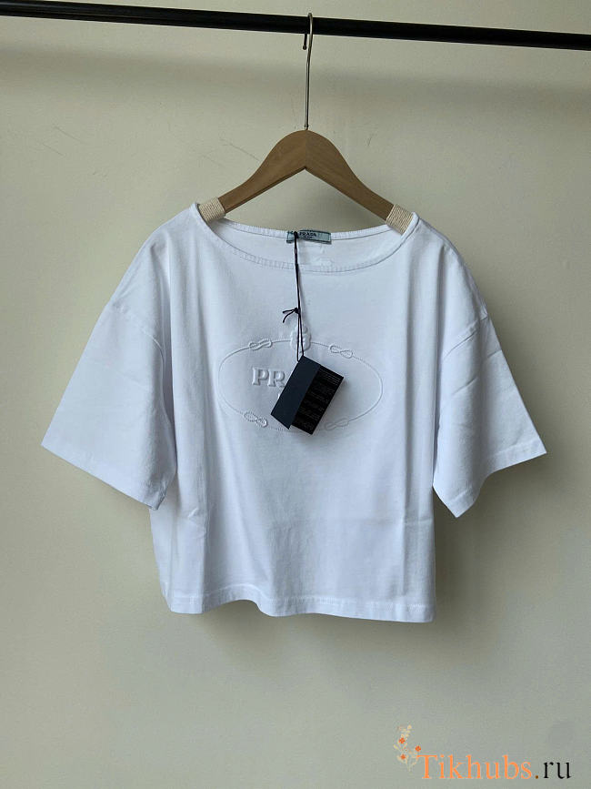Prada White T-shirt - 1