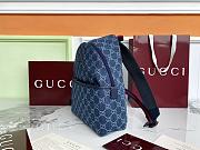 Gucci Children's GG Backpack Denim 32x25x11cm - 6