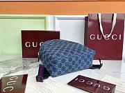Gucci Children's GG Backpack Denim 32x25x11cm - 3