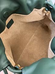 Loewe Flamenco Clutch Dark Green Bag 30x24.5x10.5cm - 5